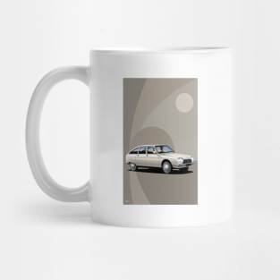 Art Deco style classic car art 22 Mug